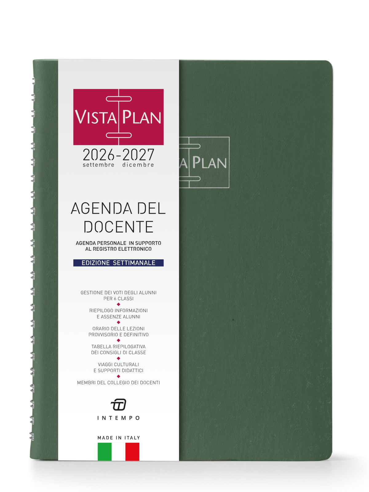 Copertina del libro AGENDA DEL DOCENTE BLU 2026-2027 Immagine principale del prodotto
