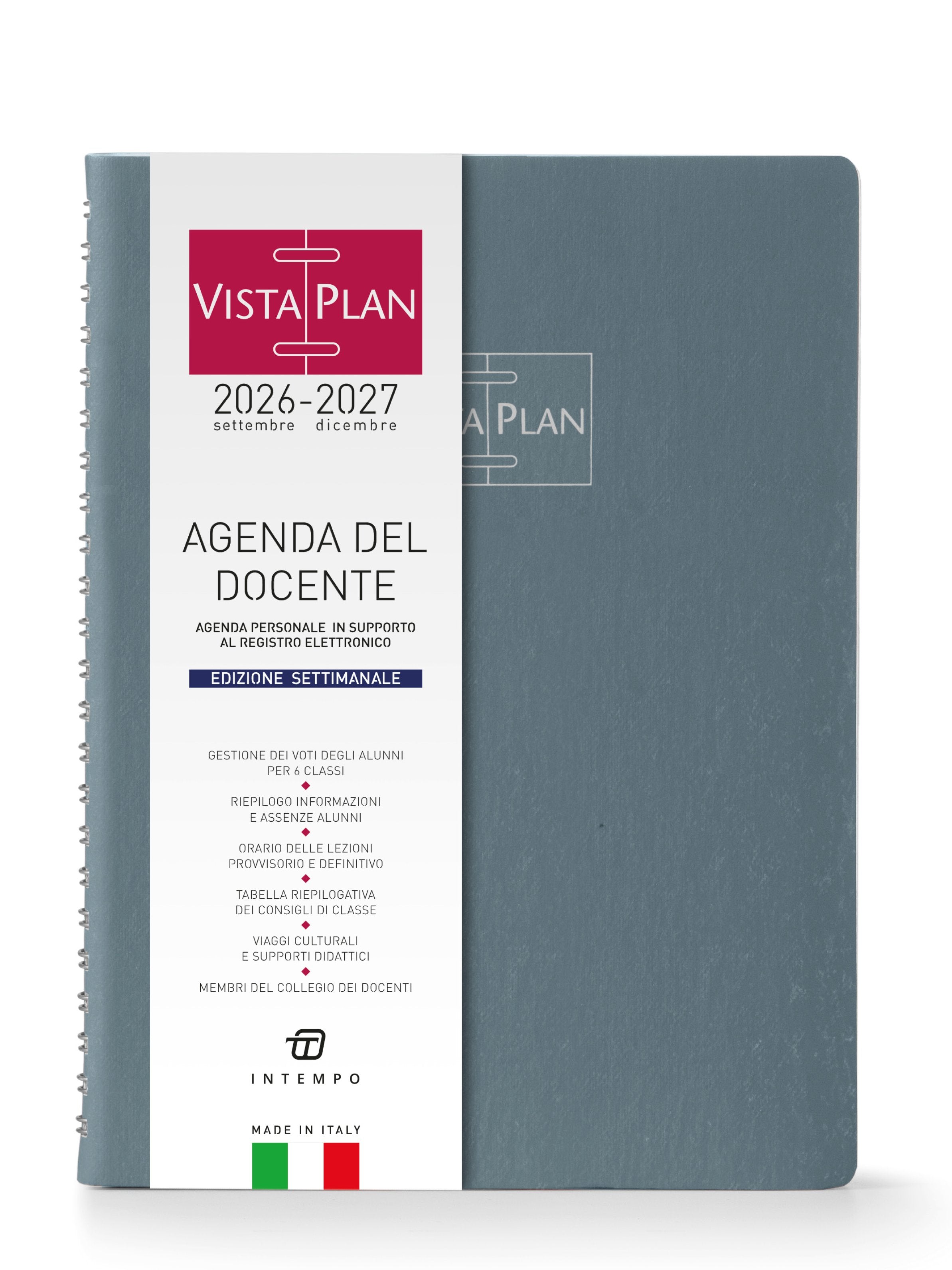 Copertina del libro AGENDA DEL DOCENTE CELESTE 2026-2027 Immagine principale del prodotto