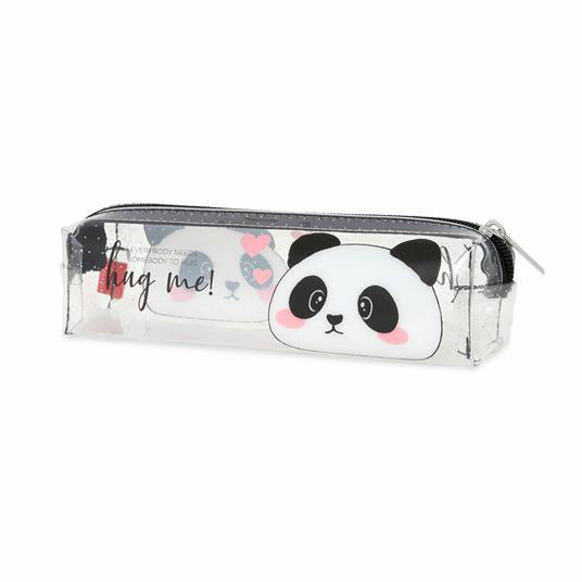 Copertina del libro ASTUCCIO TRASPARENTE MORBIDO PANDA -