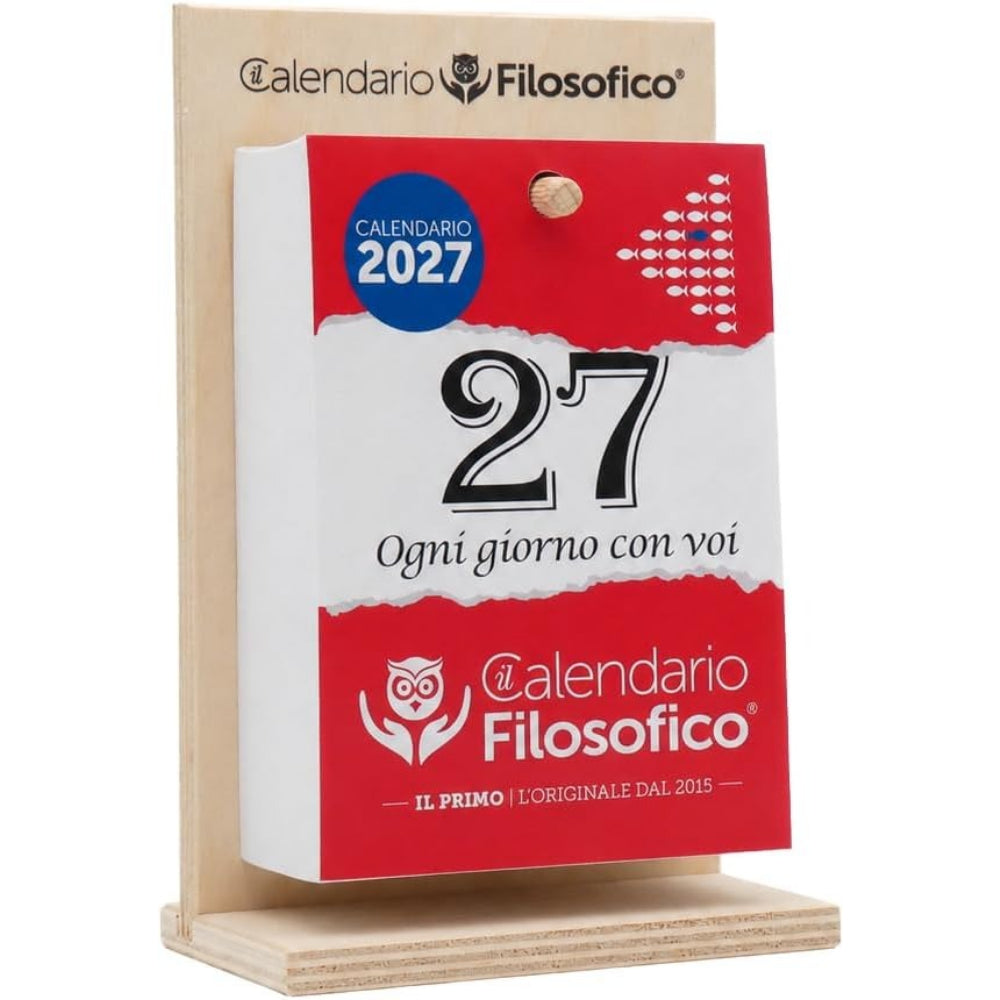 Copertina del libro IL CALENDARIO FILOSOFICO 2027 CON Immagine principale del prodotto