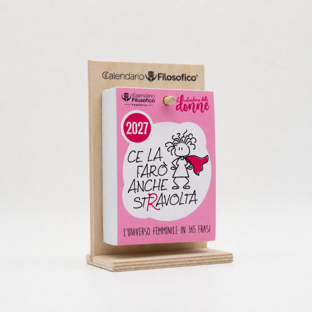 Copertina del libro CALENDARIO FILOSOFICO 2027 "DONNE" Immagine principale del prodotto