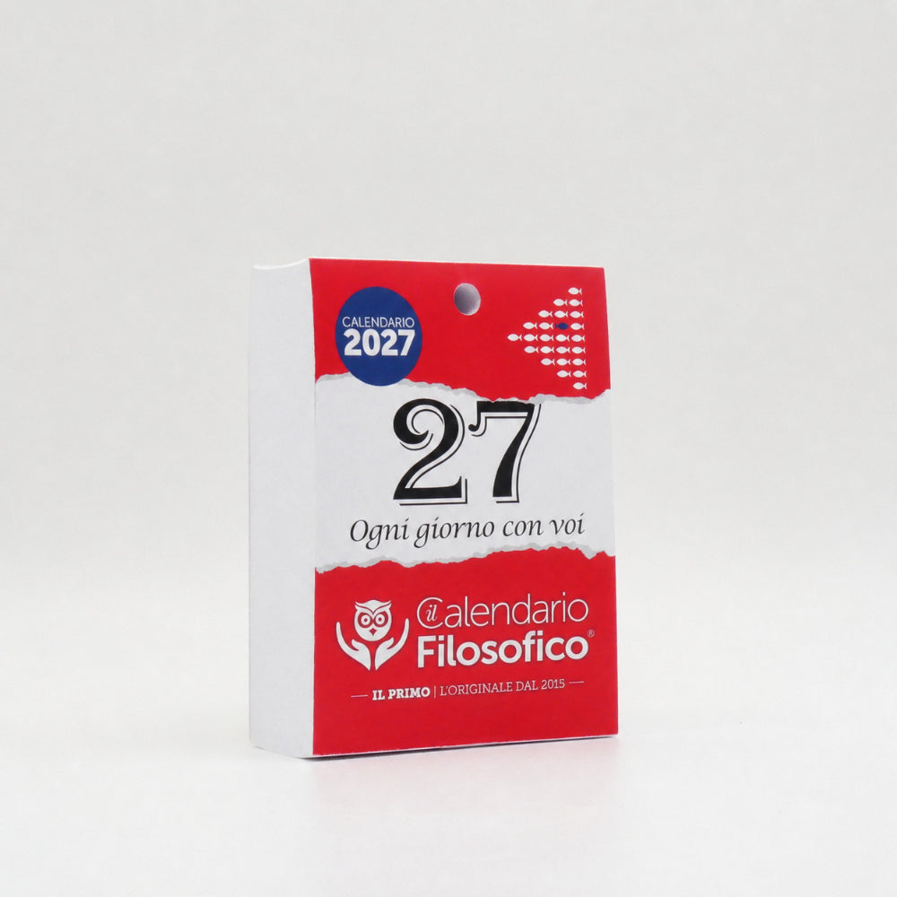 Copertina del libro RICARICA CALENDARIO FILOSOFICO 2027 Immagine principale del prodotto