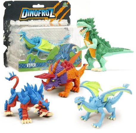 Copertina del libro DINOFORZ ACTION FIGURE