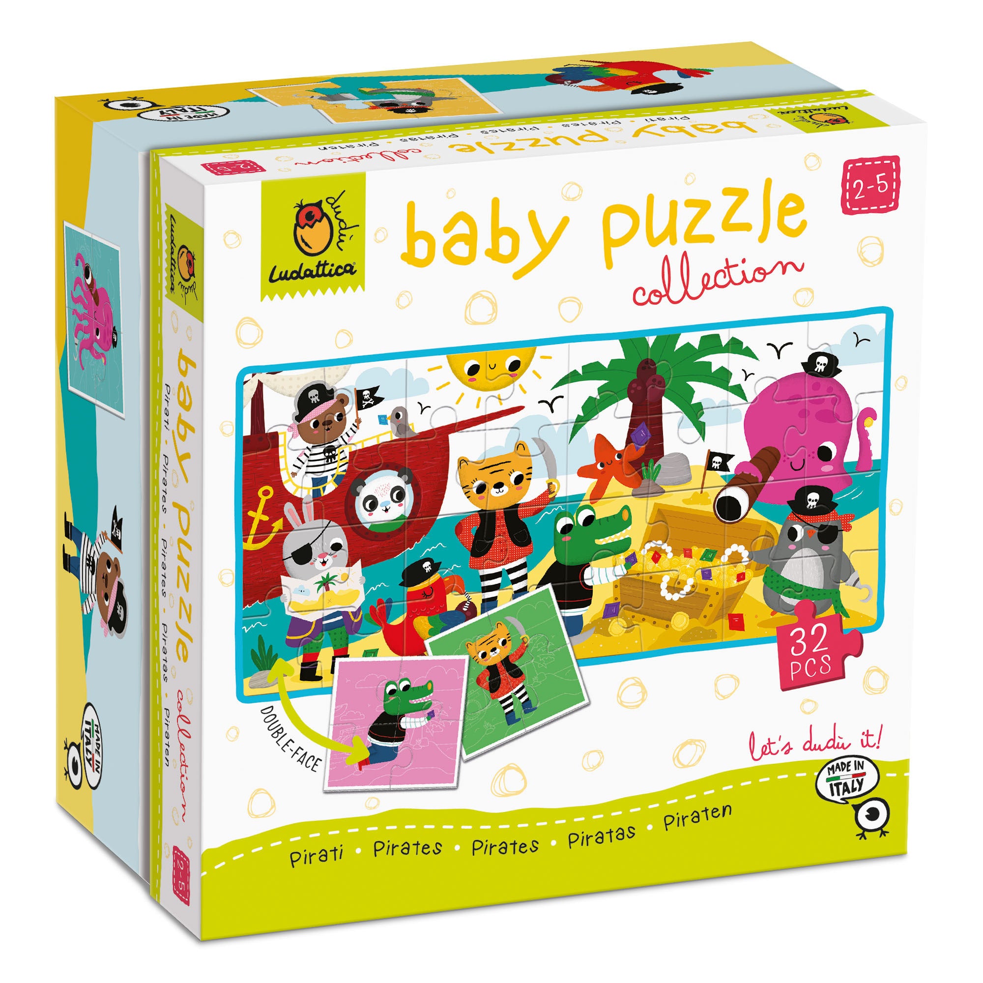Copertina del libro DUD— BABY PUZZLE - PIRATI