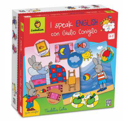 Copertina del libro I SPEAK ENGLISH CON GIULIO CONIGLIO Immagine principale del prodotto