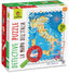 Copertina del libro LA MAPPA DELL'ITALIA. DETECTIVE PUZZLE