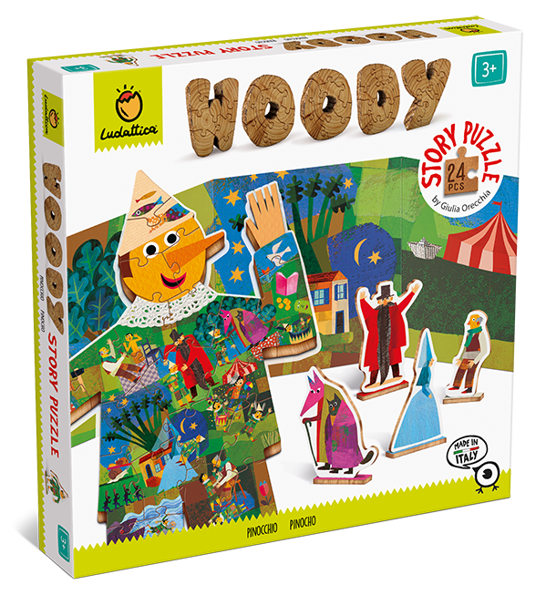 Copertina del libro WOODY STORY PUZZLE - PINOCCHIO Immagine principale del prodotto
