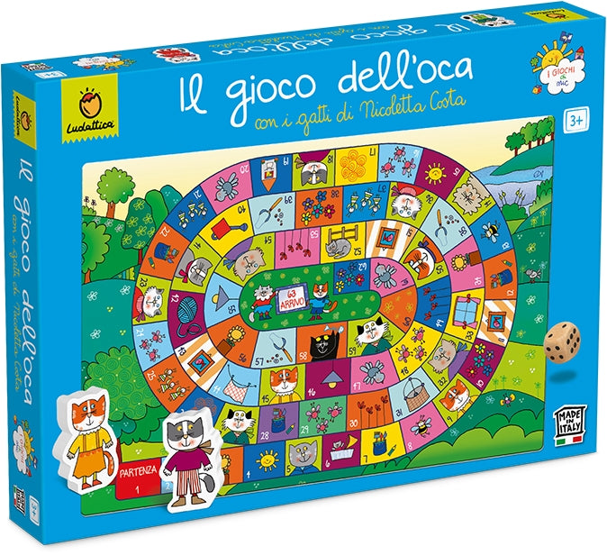 Copertina del libro IL GIOCO DELL'OCA DI NICOLETTA COSTA Immagine principale del prodotto