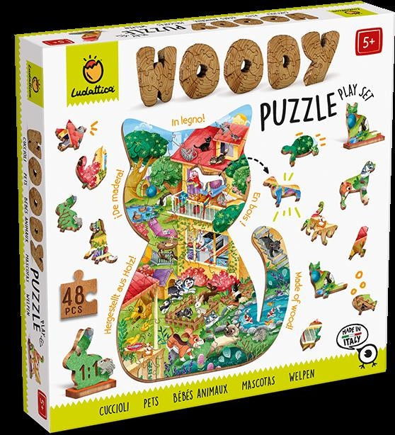 Copertina del libro WOODY PUZZLE PLAY SET