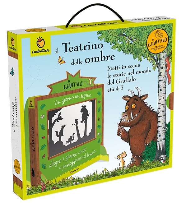 Copertina del libro IL TEATRINO DELLE OMBRE DEL GRUFFALO'
