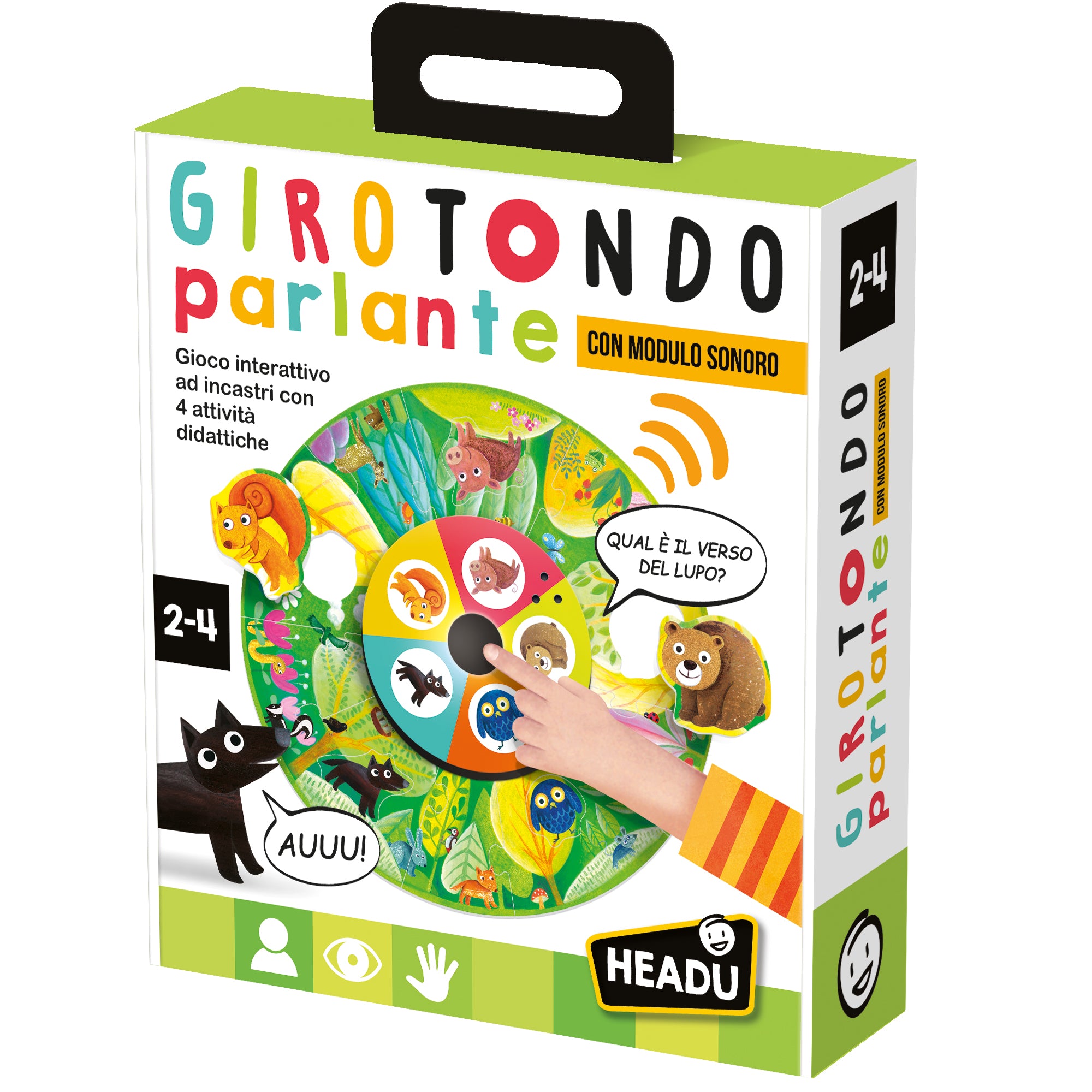 Copertina del libro HEADU GIROTONDO PARLANTE Immagine principale del prodotto