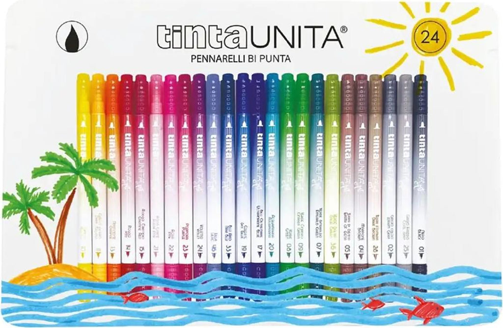 Copertina del libro SET 24 PENNARELLI BRUSH TINTA UNITA