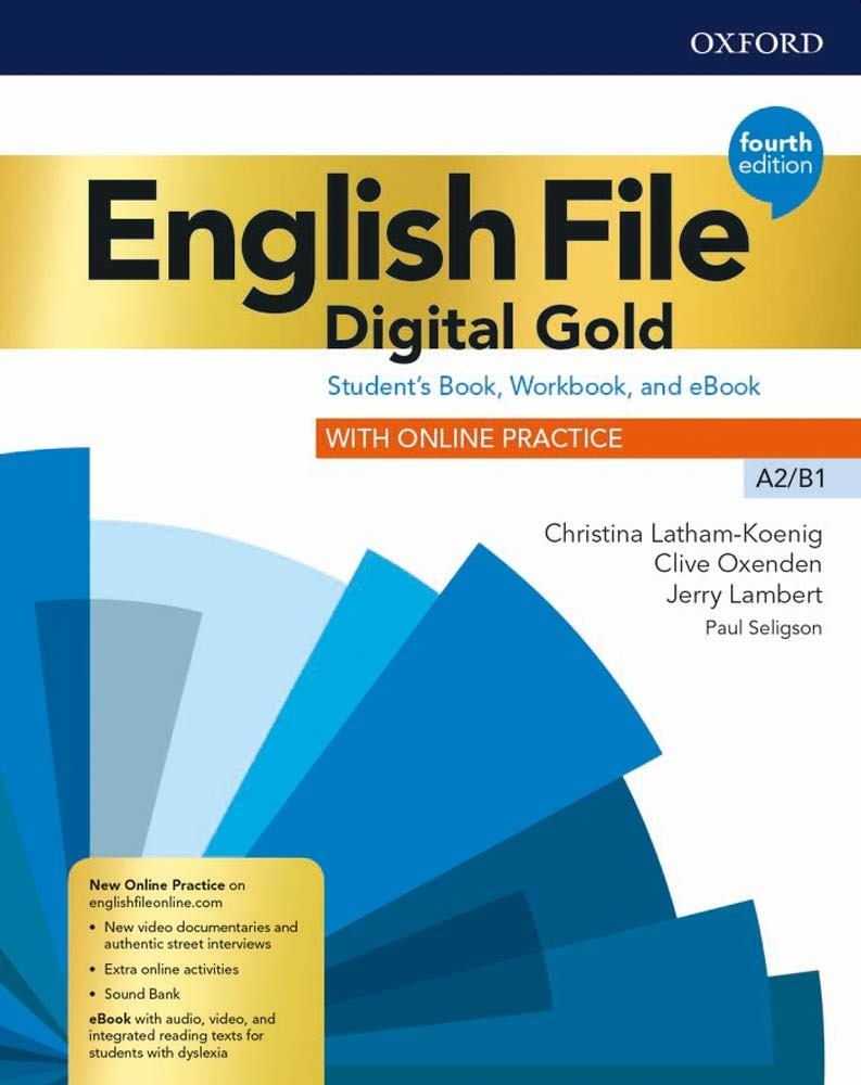 Copertina del libro ENGLISH FILE DIGITAL GOLD 4TH EDITION A2