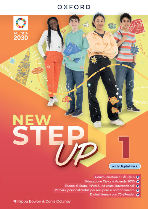 Copertina del libro NEW STEP UP 1: SB&WB + DIGITAL PACK