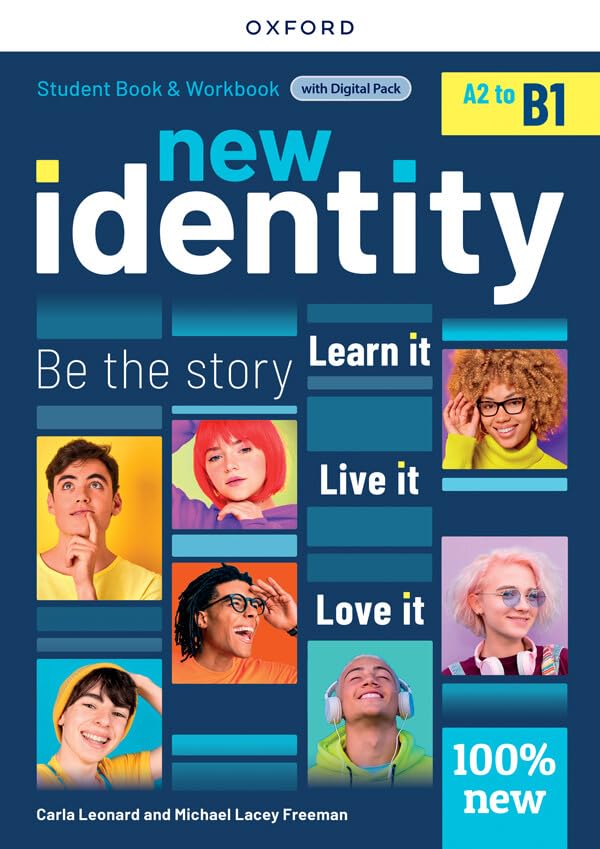 Copertina del libro NEW IDENTITY A2-B1 ED. MISTA