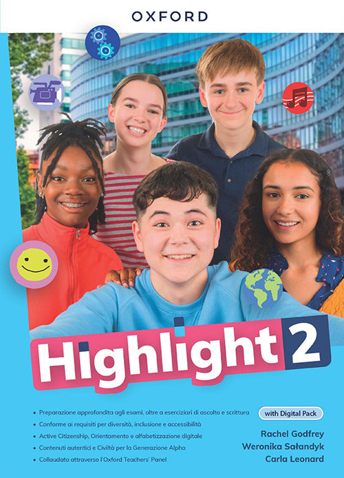 Copertina del libro HIGHLIGHT 2 SB W/DIG PK ED.MISTA