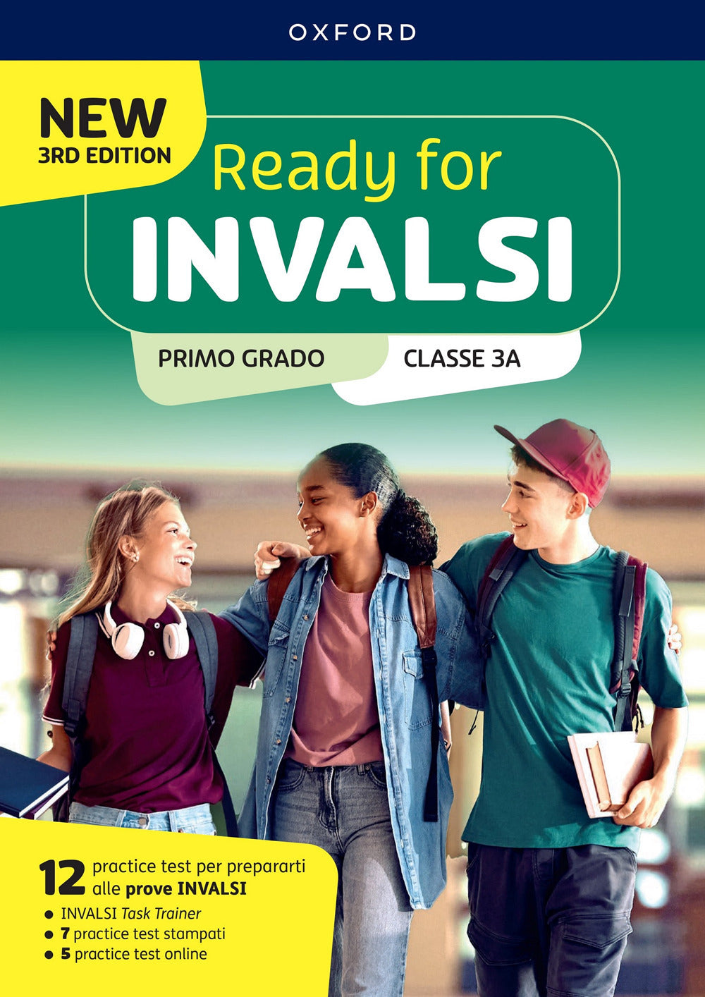 Copertina del libro READY FOR INVALSI SS1 3E: SB PK