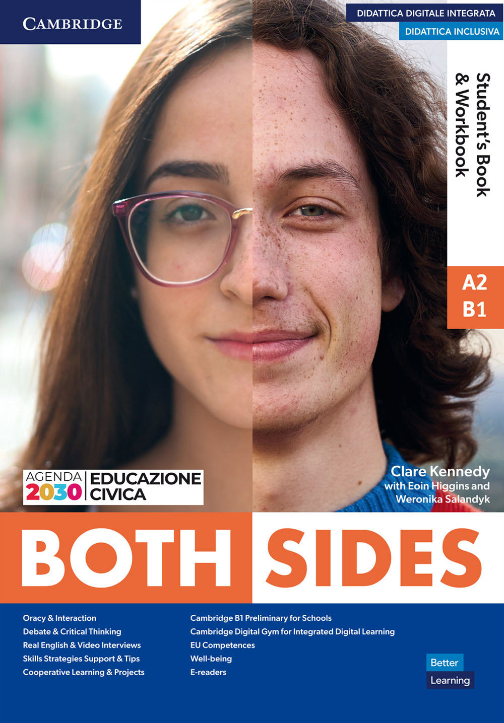 Copertina del libro BOTH SIDES A2-B1 ED. MISTA
