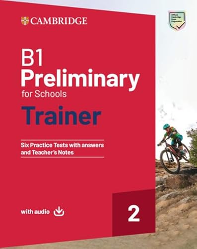 Copertina del libro B1 PREL FOR SCHOOLS TRAINER WO/A+AUDIO+T Immagine principale del prodotto