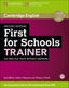 Copertina del libro FIRST FOR SCHOOLS TRAINER SECOND EDITION