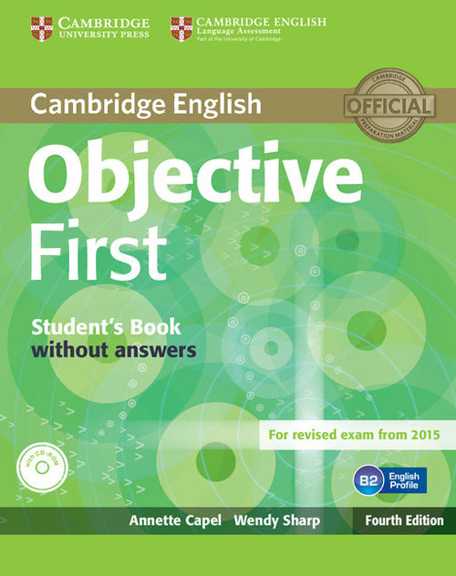Copertina del libro OBJECTIVE FIRST FOURTH EDITION