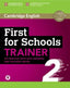 Copertina del libro FIRST FOR SCHOOLS TRAINER 2 ED. MISTA