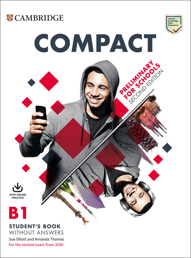 Copertina del libro COMPACT PRELIMINARY FOR SCHOOLS FOR REVI