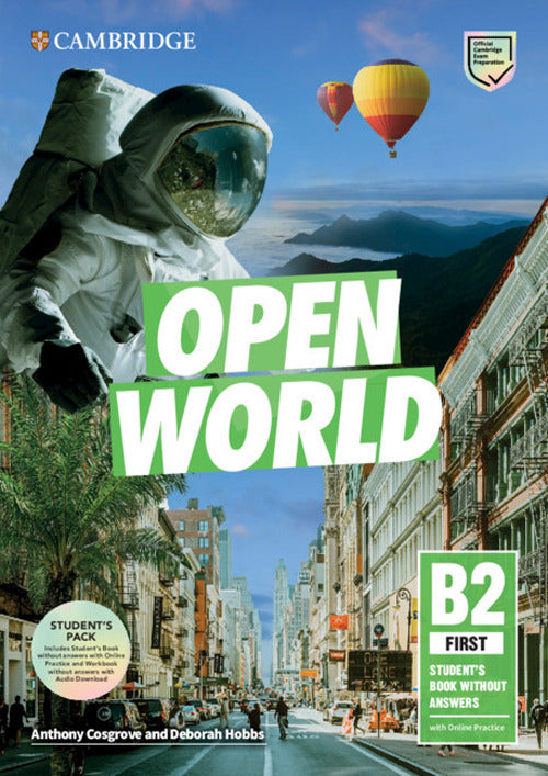 Copertina del libro OPEN WORLD B2 ED. MISTA