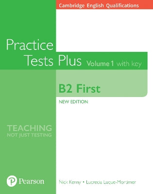 Copertina del libro PRACTICE TEST PLUS FIRST WITH KEY