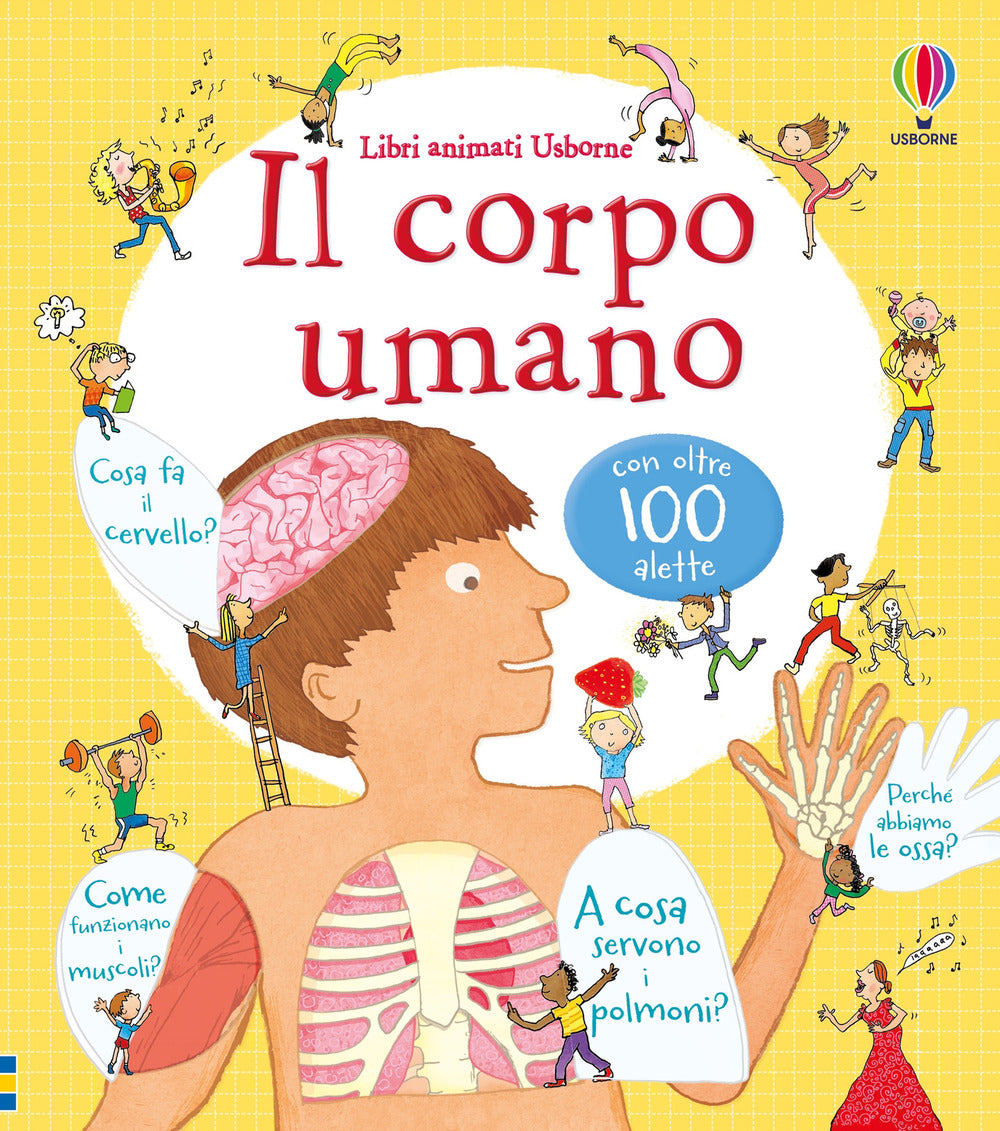 Copertina del libro IL CORPO UMANO. EDIZ. ILLUSTRATA