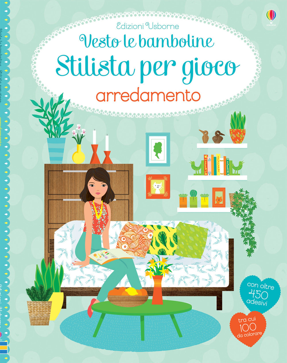 Copertina del libro ARREDAMENTO. VESTO LE BAMBOLINE. CON ADE