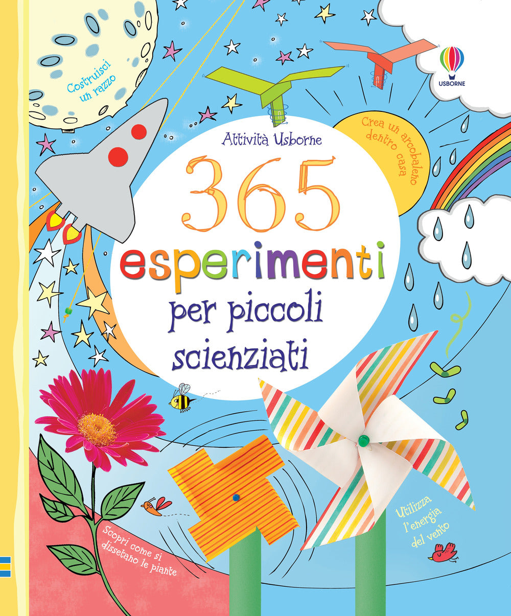 Copertina del libro 365 ESPERIMENTI PER PICCOLI SCIENZIATI.
