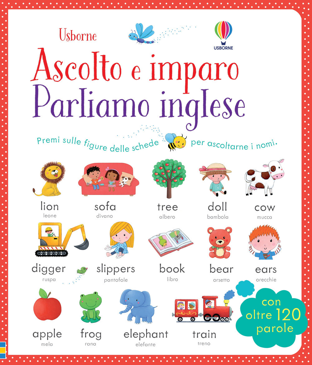 Copertina del libro PARLIAMO L'INGLESE. EDIZ. ILLUSTRATA Immagine principale del prodotto