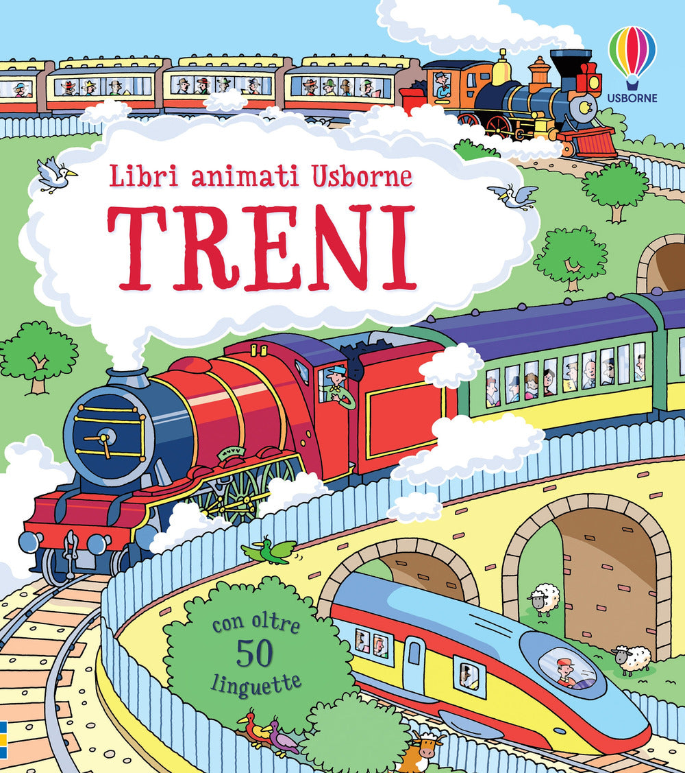Copertina del libro TRENI. EDIZ. ILLUSTRATA
