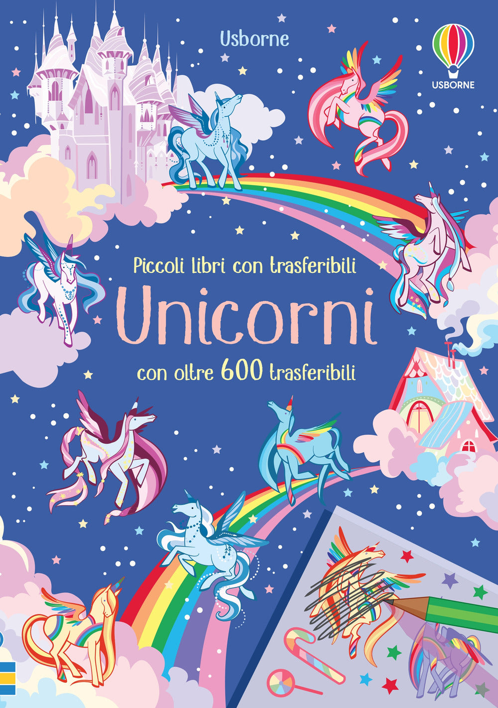 Copertina del libro UNICORNI. EDIZ. A COLORI Immagine principale del prodotto
