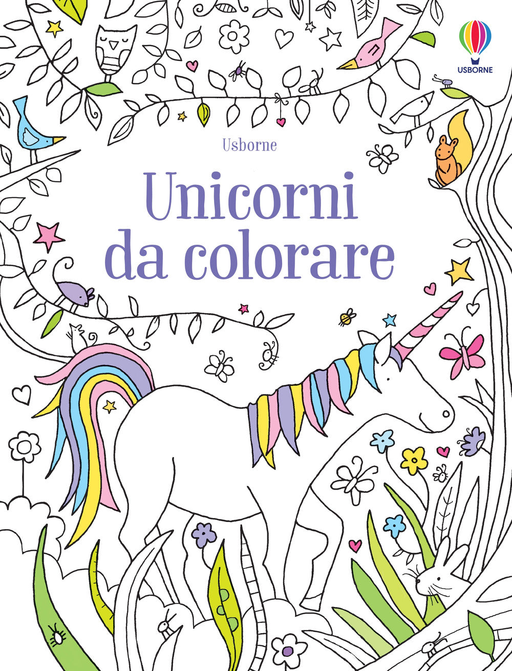 Copertina del libro UNICORNI DA COLORARE Immagine principale del prodotto