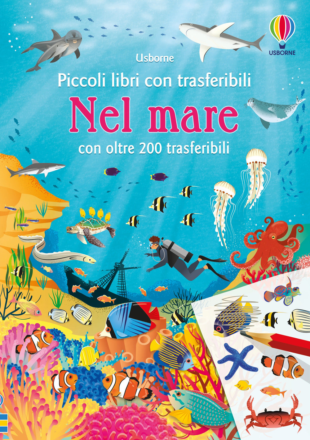 Copertina del libro MARE, NEL. EDIZ. A COLORI. CON ADESIVI ( Immagine principale del prodotto