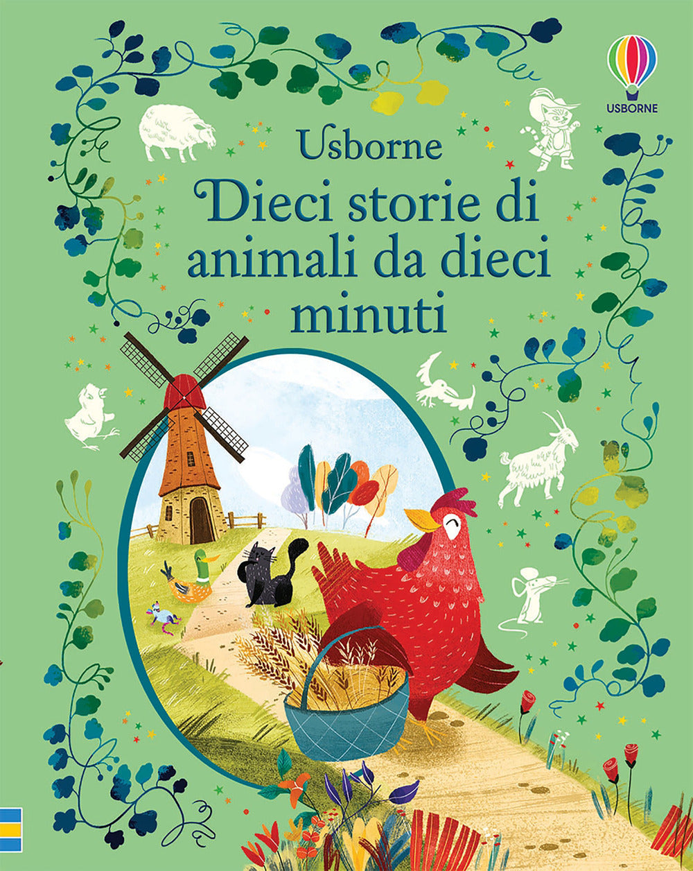 Copertina del libro DIECI STORIE DI ANIMALI DA DIECI MINUTI. Immagine principale del prodotto