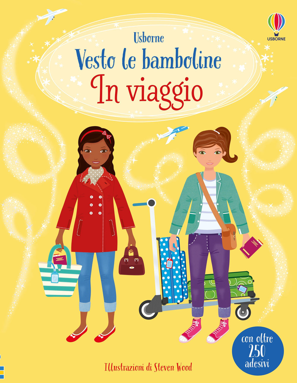 Copertina del libro IN VIAGGIO. VESTO LE BAMBOLINE. CON ADES Immagine principale del prodotto