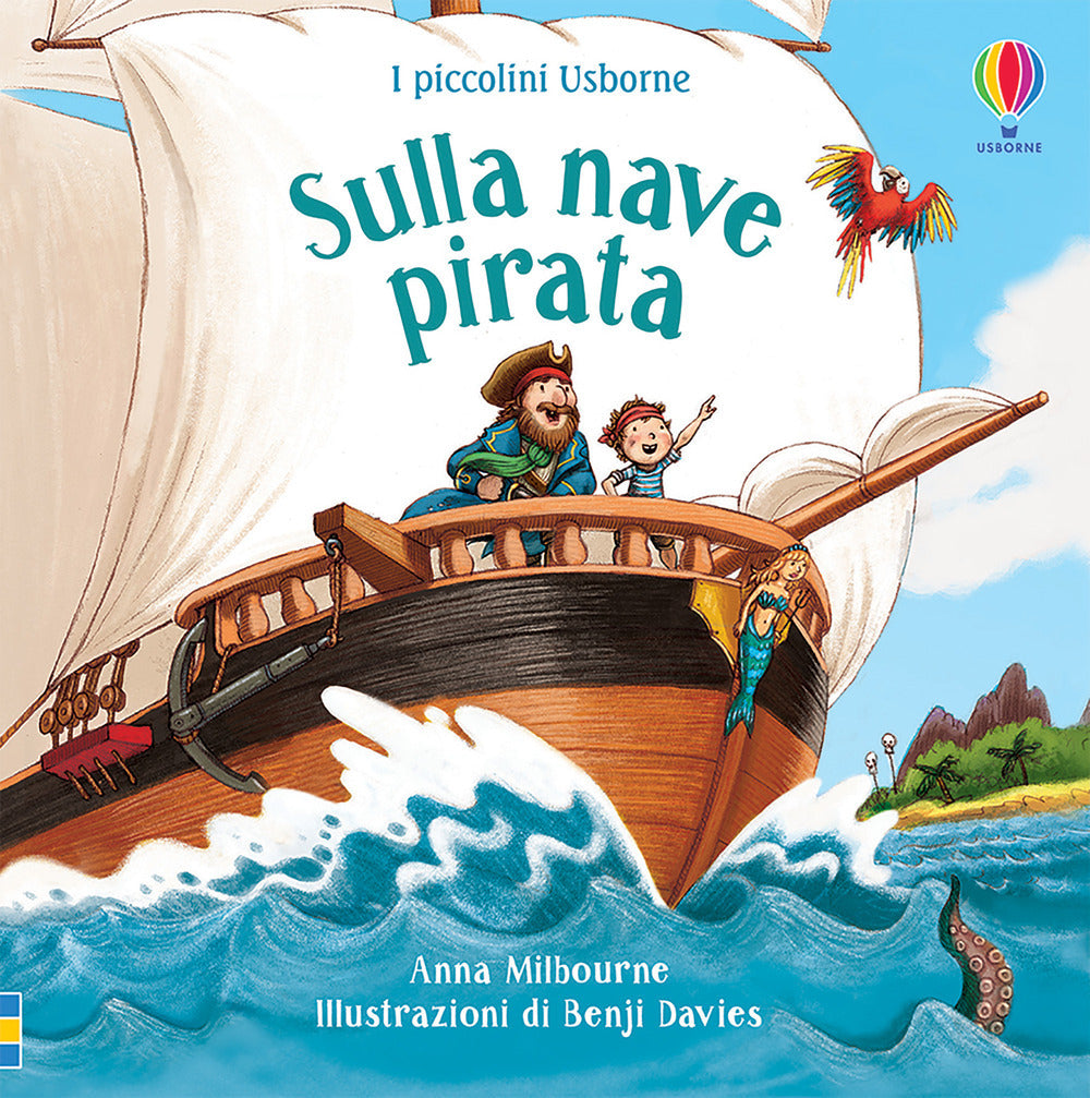 Copertina del libro SULLA NAVE PIRATA. EDIZ. A COLORI