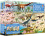 Copertina del libro DINOSAURI. LINEA DEL TEMPO. CON PUZZLE