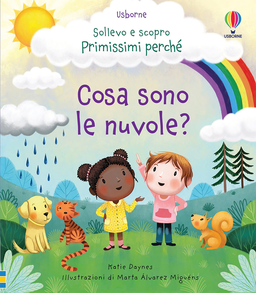 Copertina del libro COSA SONO LE NUVOLE? EDIZ. A COLORI