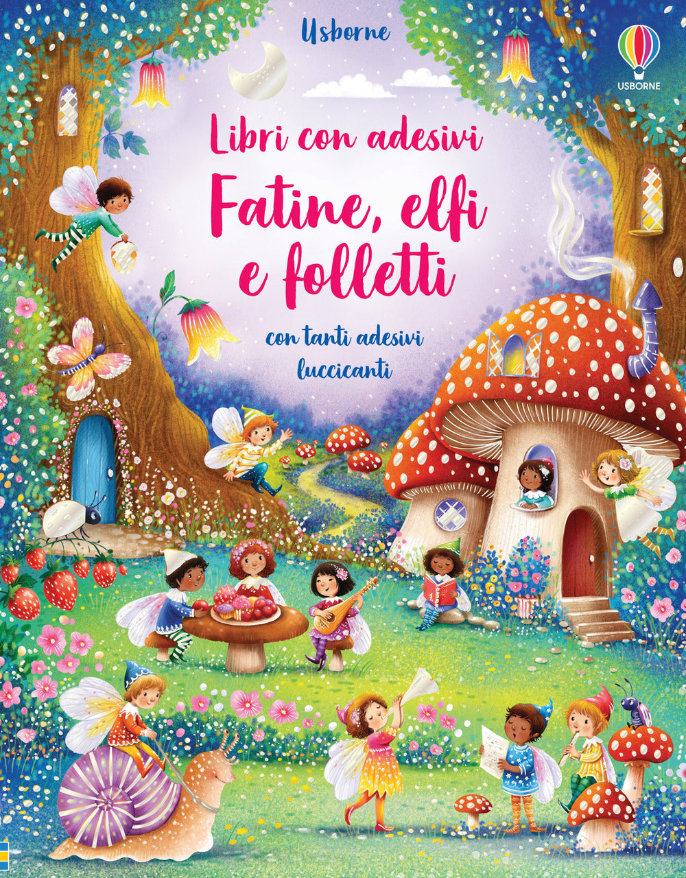 Copertina del libro FATINE, ELFI E FOLLETTI. EDIZ. A COLORI Immagine principale del prodotto