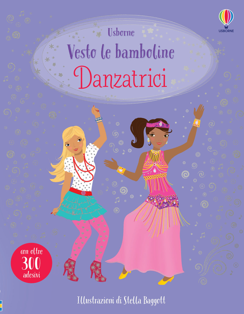 Copertina del libro DANZATRICI. VESTO LE BAMBOLINE. CON ADES Immagine principale del prodotto