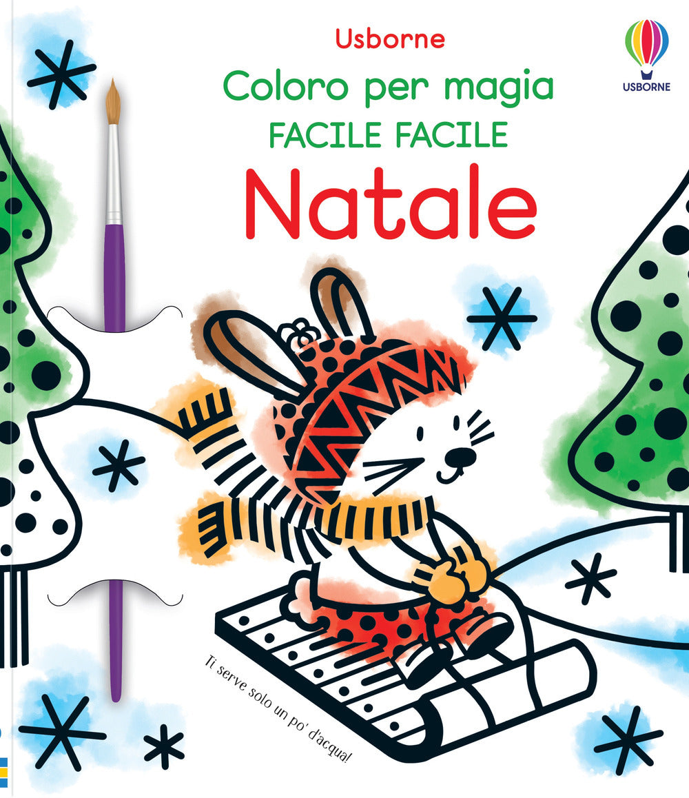 Copertina del libro NATALE. CON PENNELLO Immagine principale del prodotto