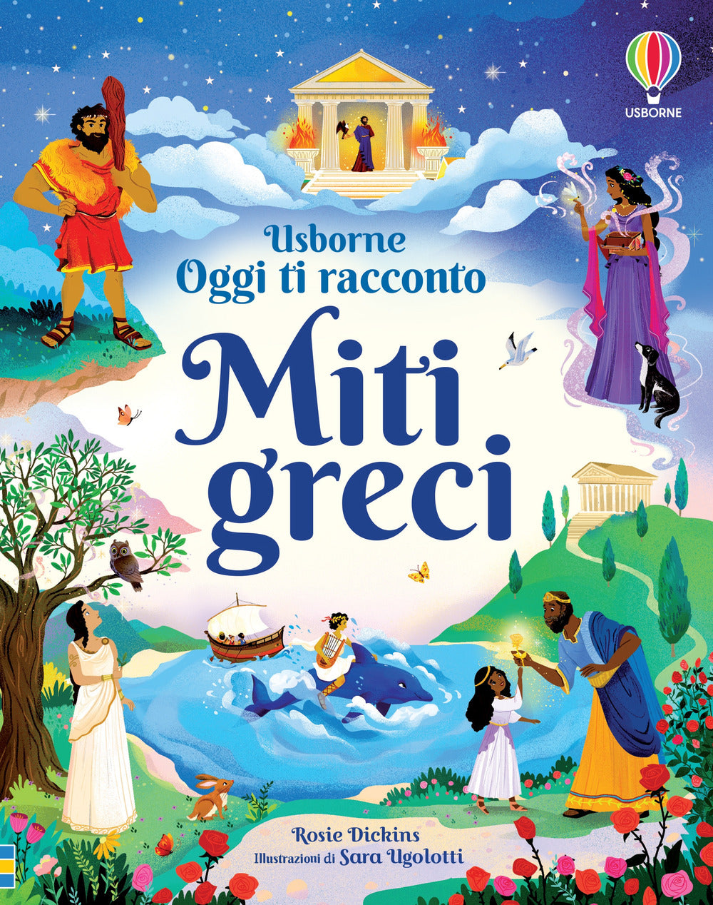 Copertina del libro MITI GRECI. EDIZ. A COLORI Immagine principale del prodotto