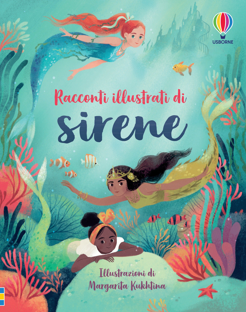 Copertina del libro RACCONTI ILLUSTRATI DI SIRENE. EDIZ. A C Immagine principale del prodotto