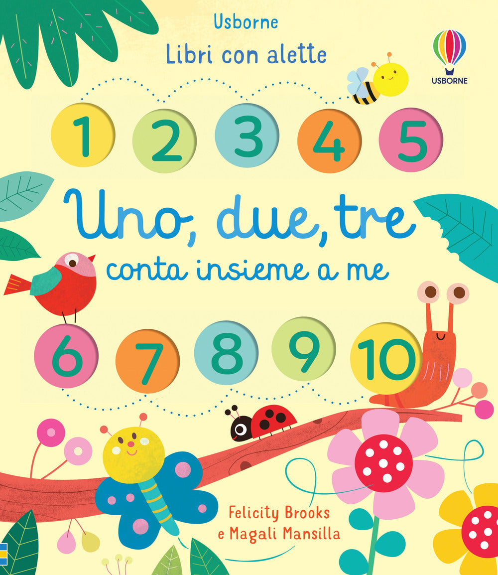 Copertina del libro UNO, DUE, TRE CONTA INSIEME A ME. EDIZ.