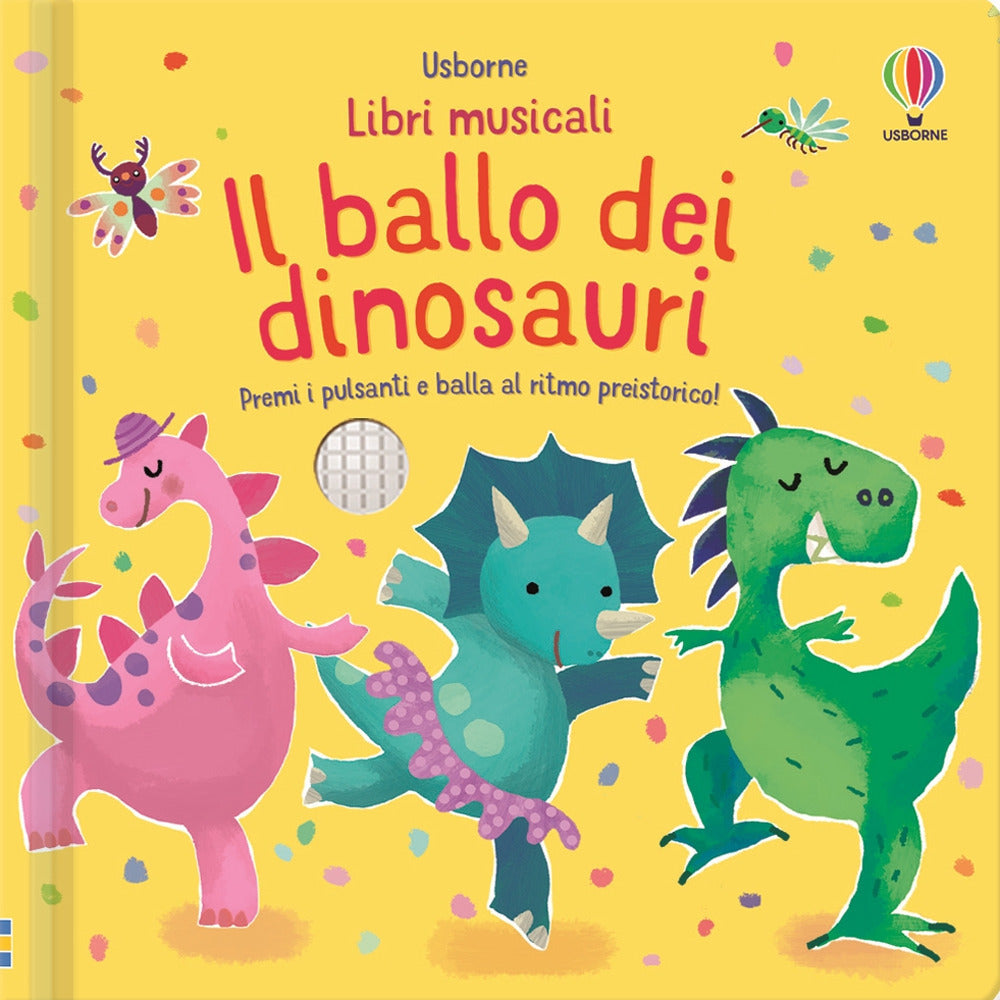 Copertina del libro IL BALLO DEI DINOSAURI. EDIZ. A COLORI Immagine principale del prodotto