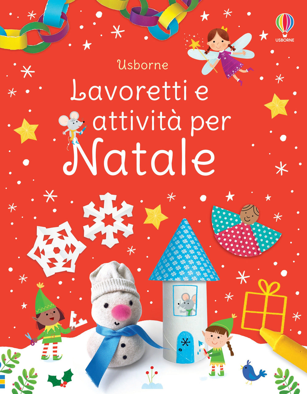 Copertina del libro LAVORETTI E ATTIVITÀ PER NATALE. EDIZ. A